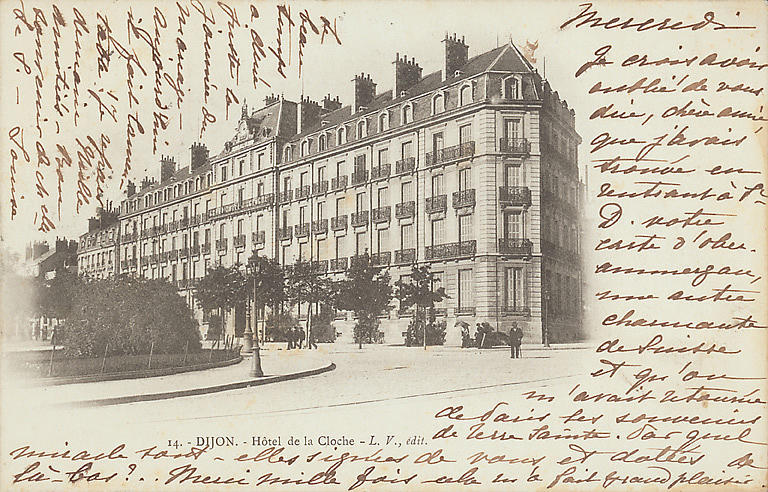 14. - DIJON. - HOTEL DE LA CLOCHE