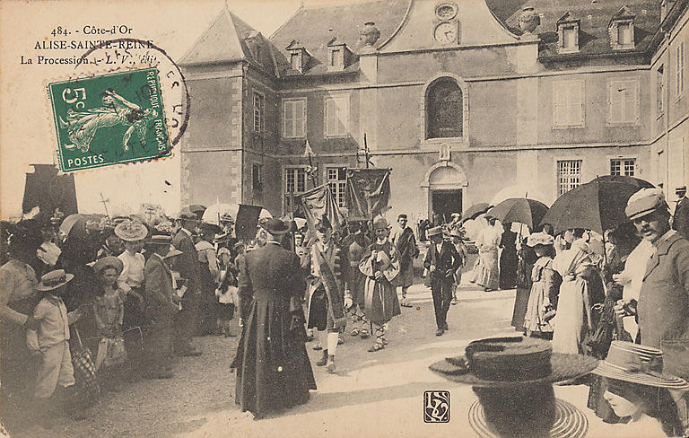 484. - COTE-D'OR - ALISE-SAINTE-REINE - LA PROCESSION