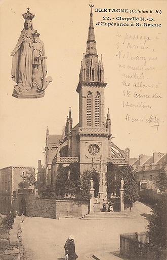 CHAPELLE N. -D. D'ESPERANCE A SAINT-BRIEUC