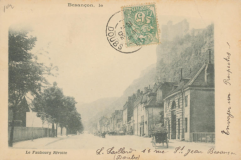 BESANCON - LE FAUBOURG RIVOTTE