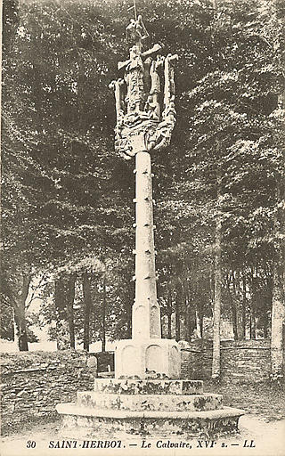 30 SAINT-HERBOT - LE CALVAIRE, XVIE S.