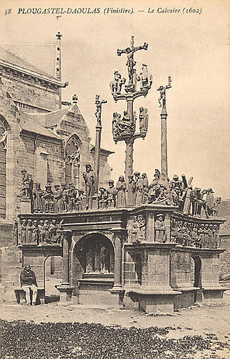 58 PLOUGASTEL-DAOULAS (FINISTERE) - LE CALVAIRE (1602)