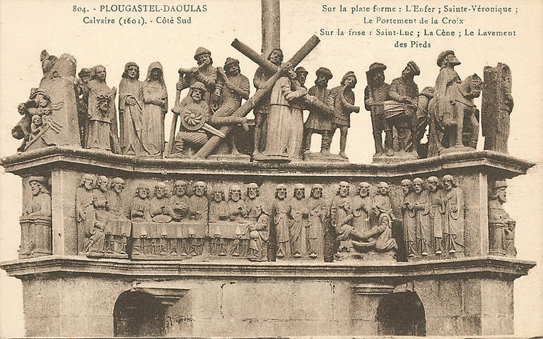 804 PLOUGASTEL-DAOULAS - CALVAIRE (1602) COTE SUD