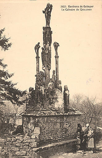 3423 - ENVIRONS DE QUIMPER - LE CALVAIRE DE QUILLINEN