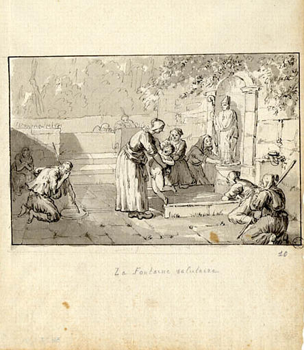 La fontaine salutaire (titre inscrit)