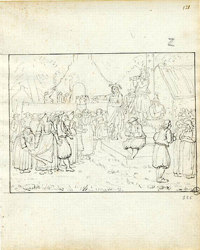 La danse au pied du calvaire (titre inscrit)