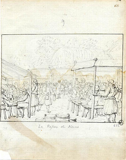 Le repas de noces (titre inscrit)