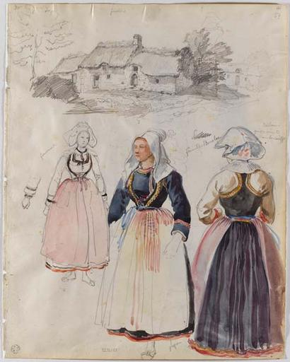 Femmes de Fouesnant et de Bannalec (titre factice)