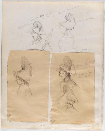 coiffe de Saint-Servan / femme de Saint-Malo / et des environs (titre inscrit)