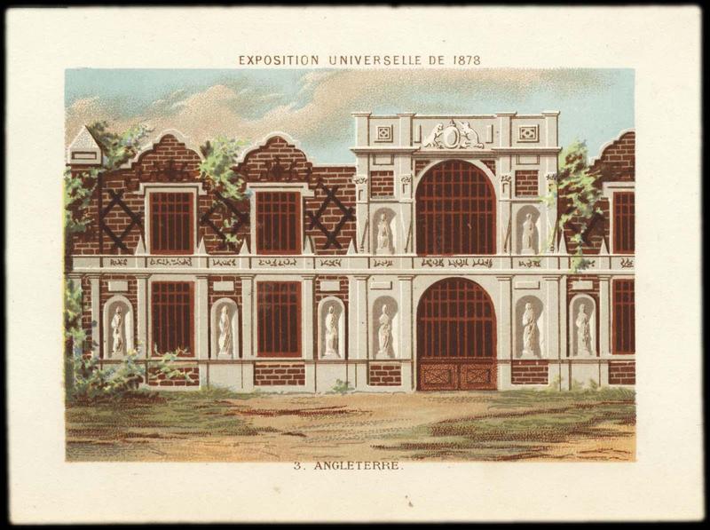 EXPOSITION UNIVERSELLE DE 1878 / 3. ANGLETERRE (titre inscrit)