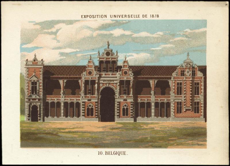 EXPOSITION UNIVERSELLE DE 1878 / 10. BELGIQUE (titre inscrit)