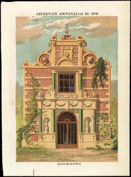 EXPOSITION UNIVERSELLE DE 1878 / DANEMARK (titre inscrit)