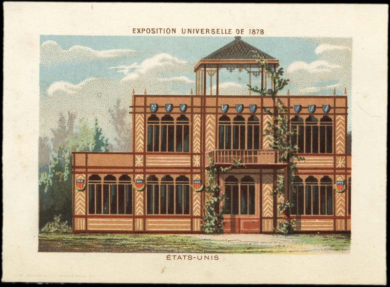 EXPOSITION UNIVERSELLE DE 1878 / ETATS-UNIS (titre inscrit)