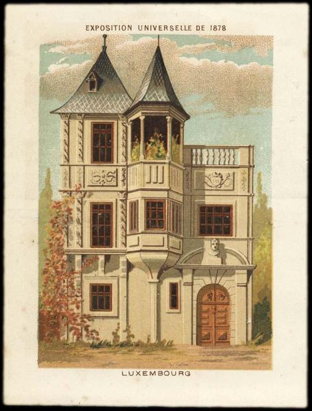 EXPOSITION UNIVERSELLE DE 1878 / LUXEMBOURG (titre inscrit)
