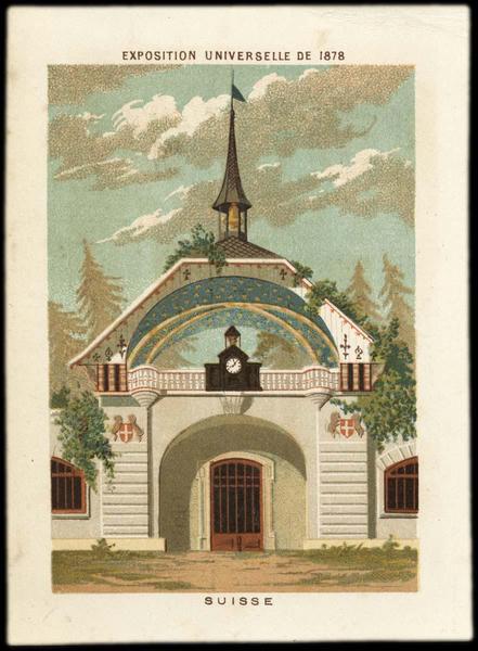 EXPOSITION UNIVERSELLE DE 1878 / SUISSE (titre inscrit)