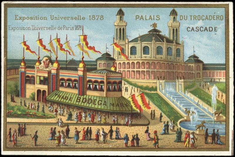 Exposition Universelle de Paris 1878 / PALAIS DU TROCADERO / CASCADE (titre inscrit)