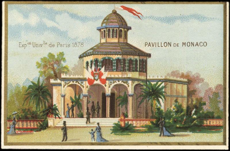 Exposition Universelle de Paris 1878 / PAVILLON DE MONACO (titre inscrit)