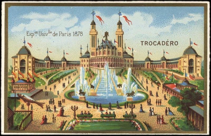 Exposition Universelle de Paris 1878 / TROCADERO (titre inscrit)