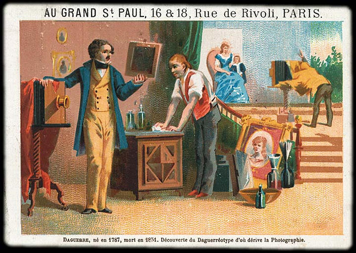 DAGUERRE (...) la photographie (titre inscrit)