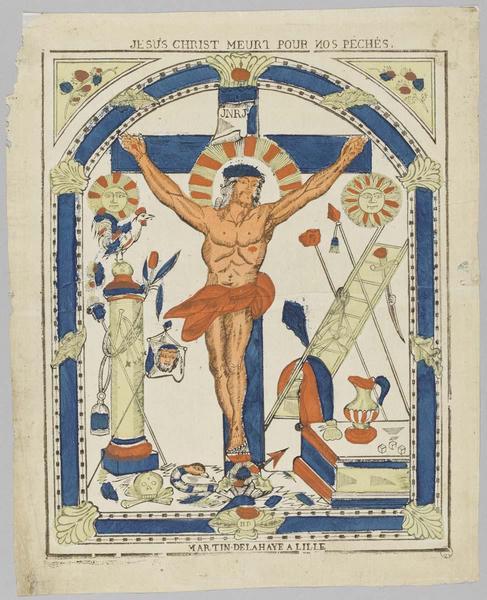 JESUS CHRIST MEURT POUR NOS PECHES (titre inscrit)