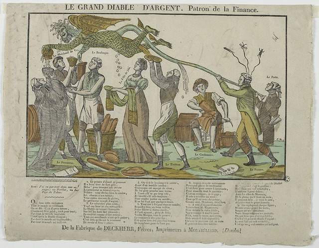 LE GRAND DIABLE D'ARGENT, Patron de la Finance (titre inscrit)