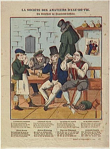 LA SOCIETE DES AMATEURS D'EAU DE VIE (titre inscrit)