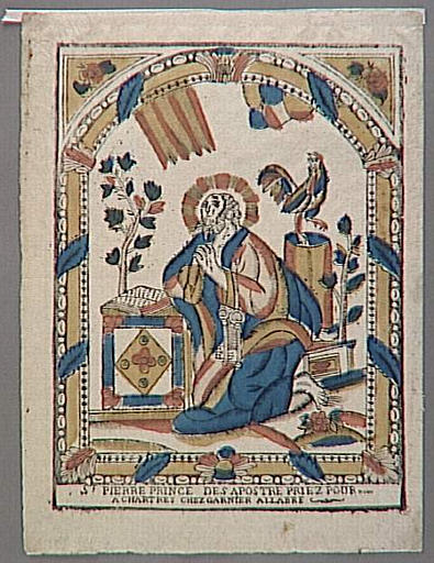 ST. PIERRE PRINCE DES APOSTRES PRIEZ POUR NOUS (titre inscrit)