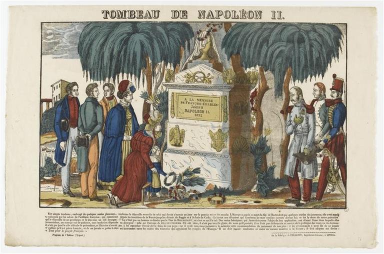TOMBEAU DE NAPOLEON II. (titre inscrit)
