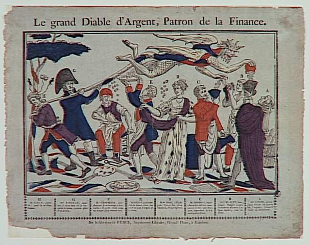 LE GRAND DIABLE D'ARGENT, PATRON DE LA FINANCE (titre inscrit)
