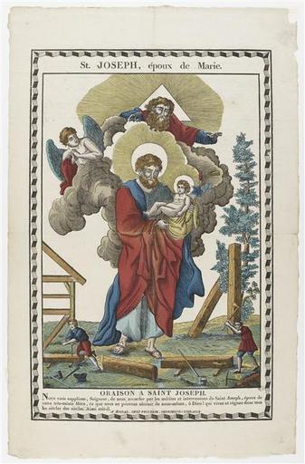 St. JOSEPH, époux de Marie. (titre inscrit)