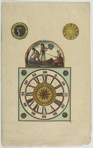 Cadran d'horloge (titre factice)