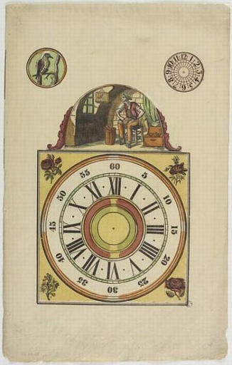 Cadran d'horloge (titre factice)