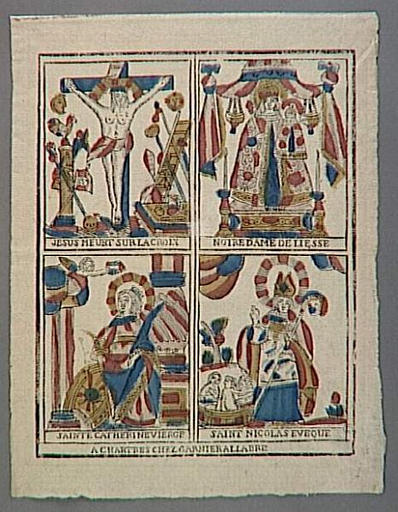 Planche de saintetés (titre factice)