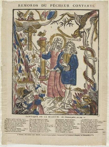 REMORDS DU PECHEUR CONVERTI (titre inscrit)