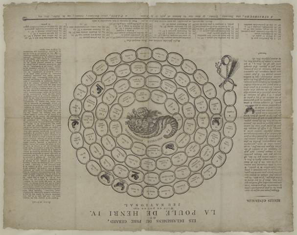 LES DELASSEMENTS DU PERE GERARD, / OU / LA POULE DE HENRI IV. / MISE AU POT EN 1792. / JEU NATIONAL. (titre inscrit)