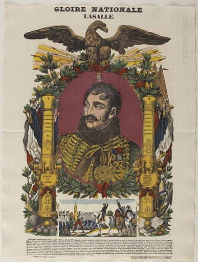 GLOIRE NATIONALE / LASALLE. (titre inscrit)