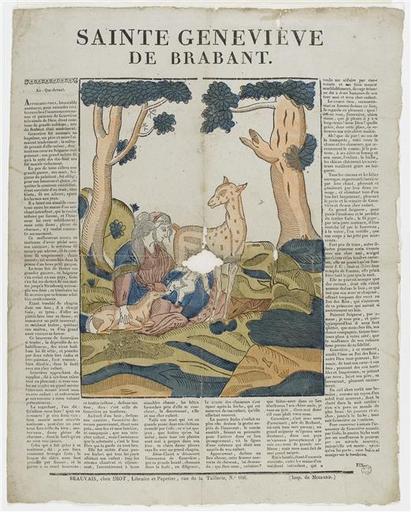 SAINTE GENEVIEVE / DE BRABANT (titre inscrit)