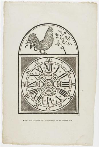 Cadran d'horloge (titre factice)