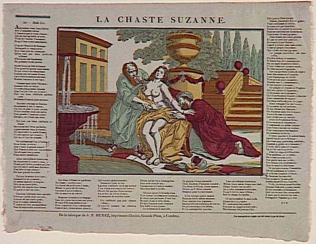 LA CHASTE SUZANNE (titre inscrit)