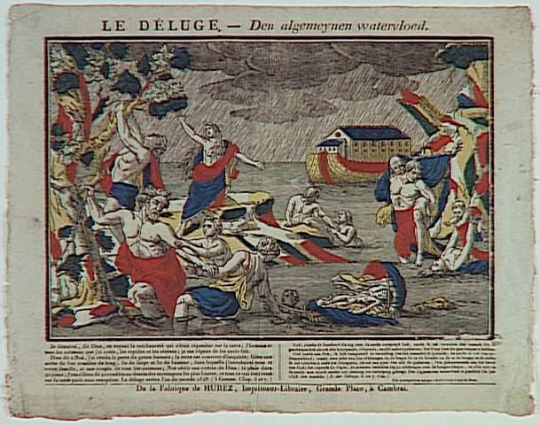 LE DELUGE. DEN ALGEMEYNEN WATERVLOED (titre inscrit)