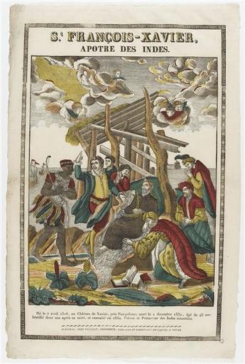 S.T FRANCOIS-XAVIER, / APOTRES DES INDES. (titre inscrit)