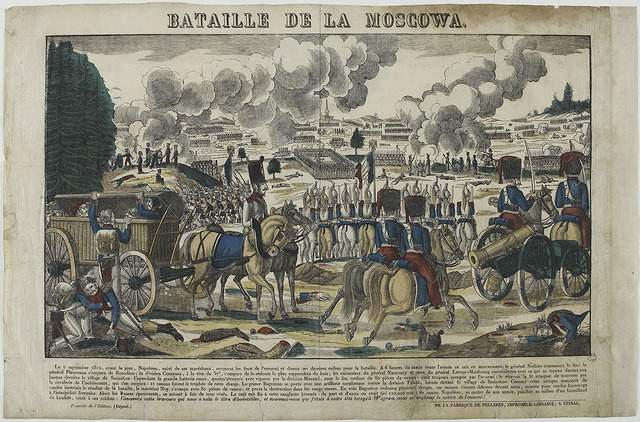BATAILLE DE LA MOSCOWA (titre inscrit)