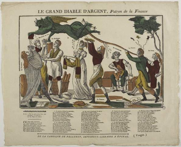 LE GRAND DIABLE D'ARGENT, Patron de la Finance (titre inscrit)