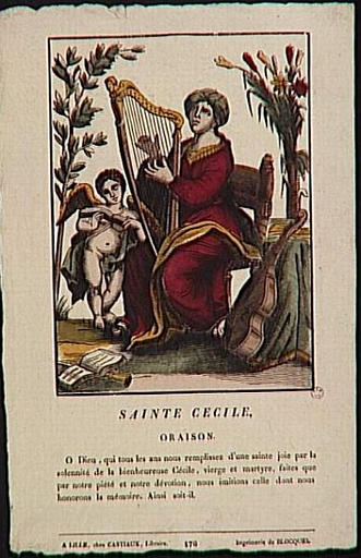 Sainte Cécile (titre inscrit)