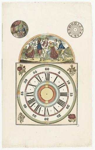 Cadran d'horloge (titre factice)