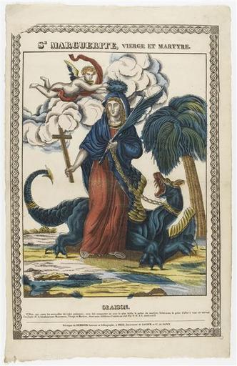 Se MARGUERITE, VIERGE ET MARTYRE. (titre inscrit)