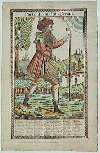 Portrait du Juif-Errant. (titre inscrit)