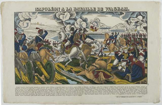 NAPOLEON A LA BATAILLE DE WAGRAM (titre inscrit)
