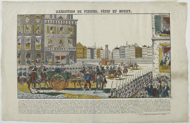 EXECUTION DE FIESCHI, PEPIN ET MOREY (titre inscrit)