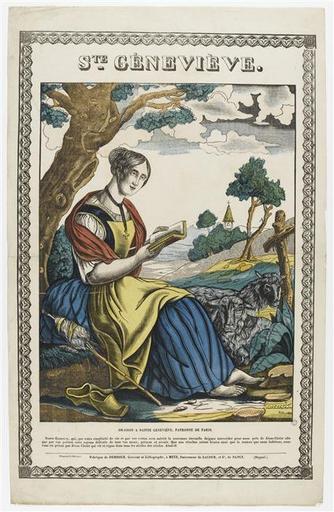 Ste.GENEVIEVE. (titre inscrit)
